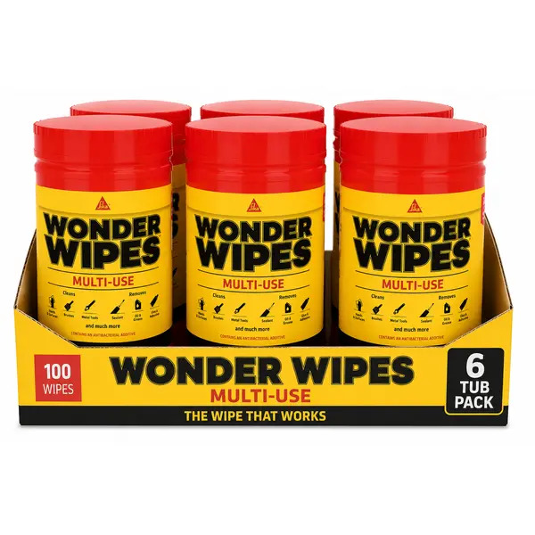 Sika Everbuild Wonder Wipes x600 467442x6
