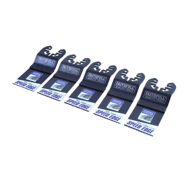 XMS26MULTI5 XMS Faithfull 32mm Multi-Tool Speed Edge Blade (5 Pack)