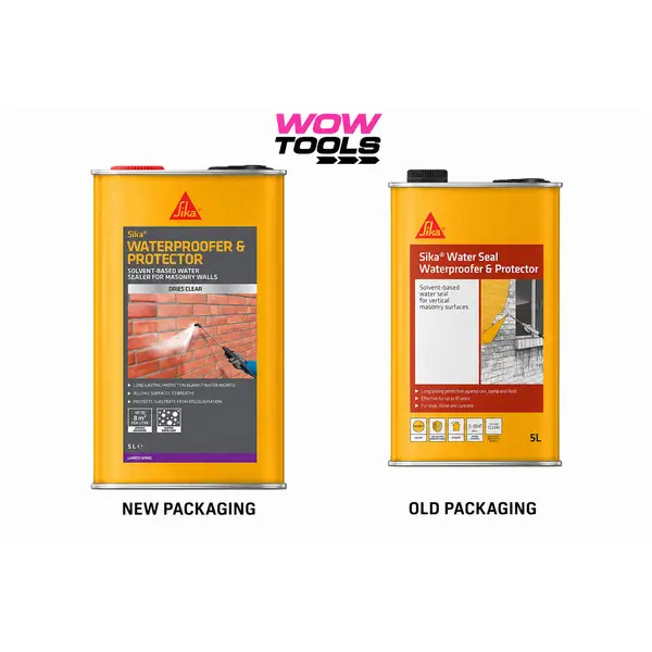SIKA 881620 Water Seal & Waterproof Protector Waterproofing Solvent Based- 5L