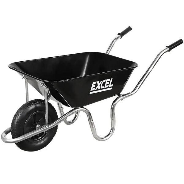 Excel 31501 100L Wheelbarrow with Steel Tray