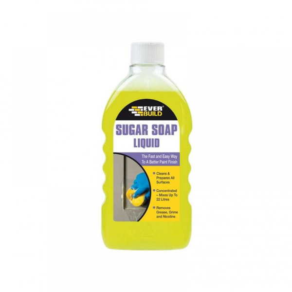 Everbuild Sugar Soap Liquid 500ml - 488589