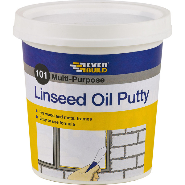 Everbuild 101 Linseed Oil Putty 500G - 480207