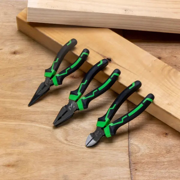 Rika HLEV003 Rikä 3pc High Leverage Plier and Cutter Set