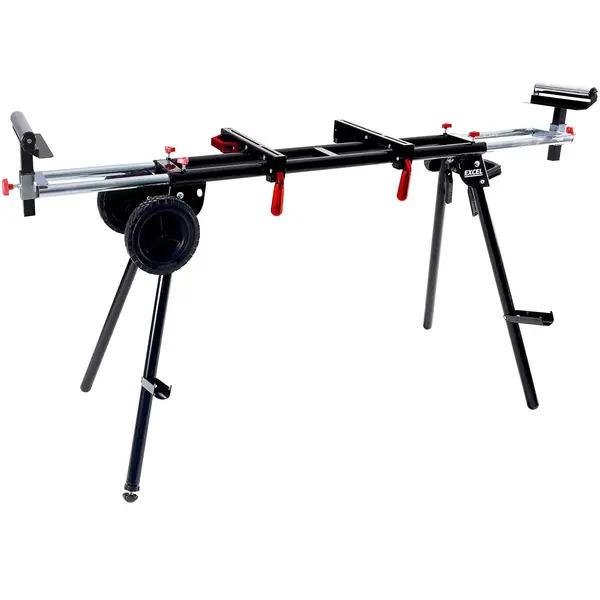 Excel 7475 Universal Mitre Saw Stand Folding & Adjustable Legs with Wheels 