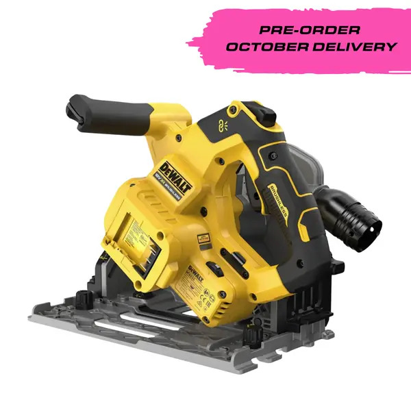 DEWALT Power Tools DCS525H2T Plunge Saw 18V 2 x 5.0Ah POWERSTACK&trade; Li-ion