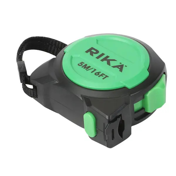 Rika MEAS001 Rikä 5m Triple Lock Tape Measure | High Impact Rubberised Case