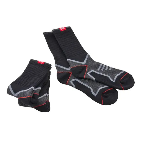 XMS26SOCKS XMS Scan Work Socks Triple Pack