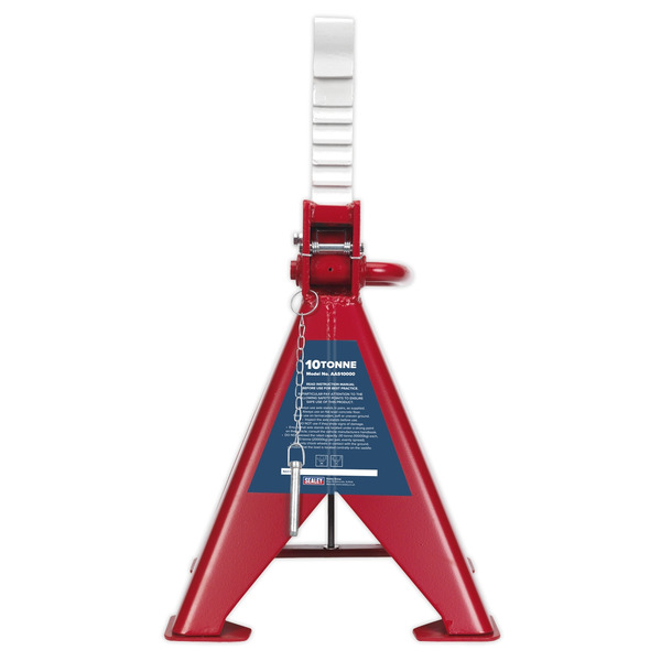 Sealey Auto Rise Ratchet Axle Stands (Pair) 10 Tonne Capacity per Stand