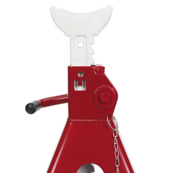Sealey AAS5000 Auto Rise Ratchet Axle Stands (Pair) 5 Tonne Capacity per Stand