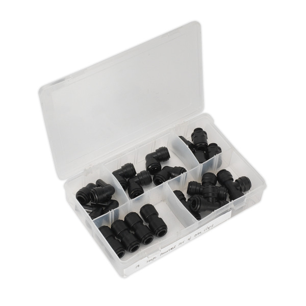 Sealey AB070JG John Guest&reg; Coupling Assortment 10mm 20pc