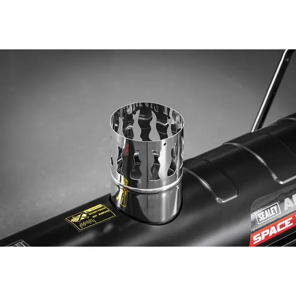 Sealey ABI600 Space Warmer&reg; Indirect Kerosene/Diesel Heater with Wheels 68,000Btu/hr