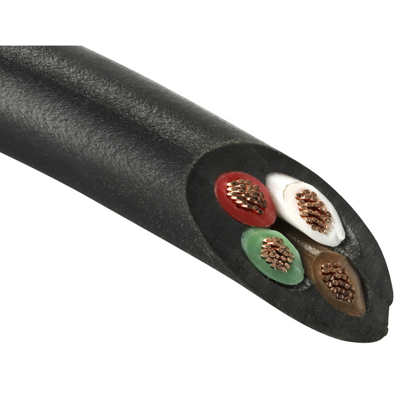 Sealey AC24204CTH 30m Thin Wall Automotive Cable 4 x 0.75mm� 24/0.20mm - Black