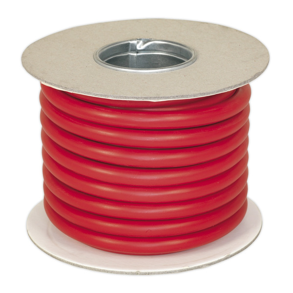 Sealey AC25SQRE 10m Automotive Starter Cable 196/0.40mm 25mm� 170A - Red