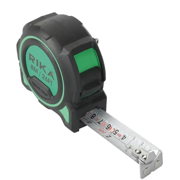 Rika HDME002 Rikä 8m Heavy Duty Tape Measure | Impact Resistant with 2.8m Standout