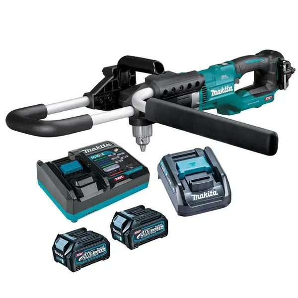 Makita DG001GD201 40V XGT Brushless Earth Auger With 2 x 2.5Ah Batteries & Charger