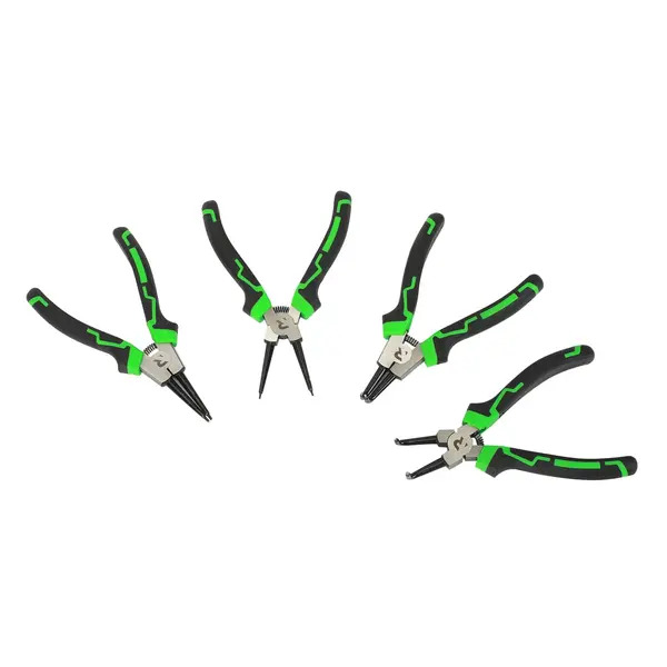 Rika CIRC004 Rikä 4pc 7-inch High Leverage Circlip Pliers Set