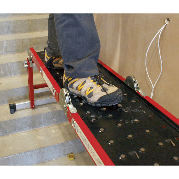 Sealey Aluminium 4-Way Multipurpose Adjustable-Height Ladder - EN 131