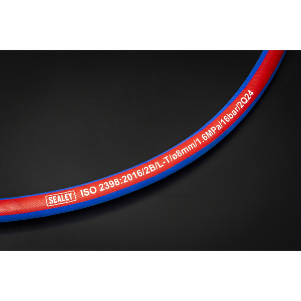 Sealey AH15R Extra-Heavy-Duty Air Hose with 1/4