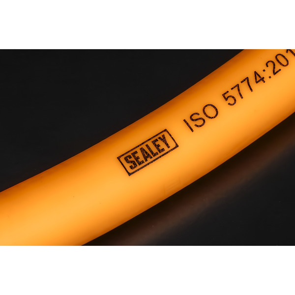 Sealey AHHC2038 High-Visibility Hybrid Air Hose with 1/4
