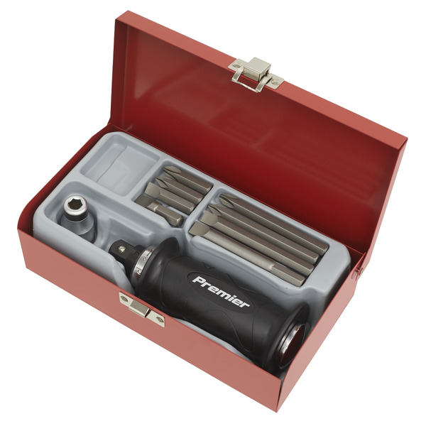 Sealey AK2082 Premier Impact Driver Set with Protection Grip 10pc