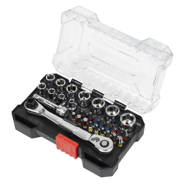 Sealey AK2111 Premier Socket & Colour-Coded Bit Set 1/4