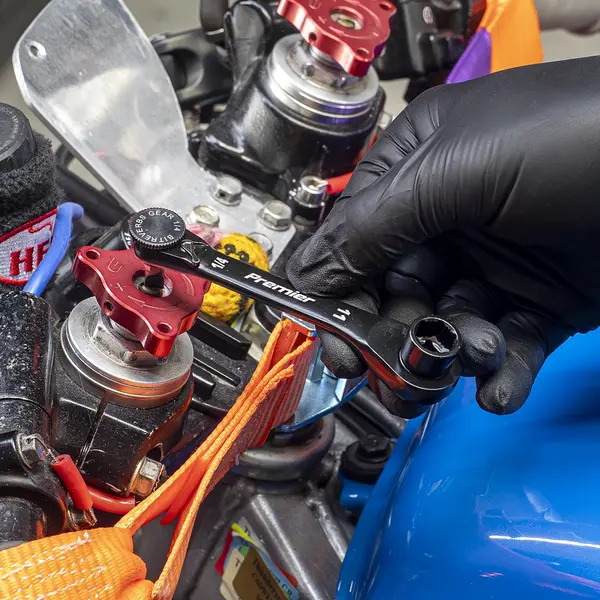 Sealey AK2112 Premier Black Go-Through Lock-On&trade; Low Profile Socket & Bit Set 1/4