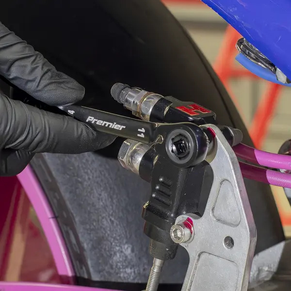 Sealey AK2112 Premier Black Go-Through Lock-On&trade; Low Profile Socket & Bit Set 1/4