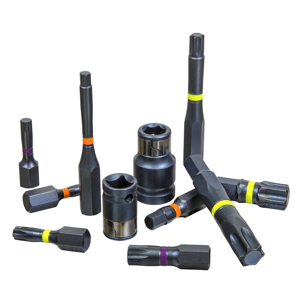 Sealey AK21902 Premier Impact TRX-Star*/Hex/Spline Bit Set 3/8
