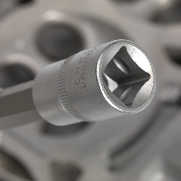 Sealey AK2195 Premier Spline Socket Bit Set 1/2