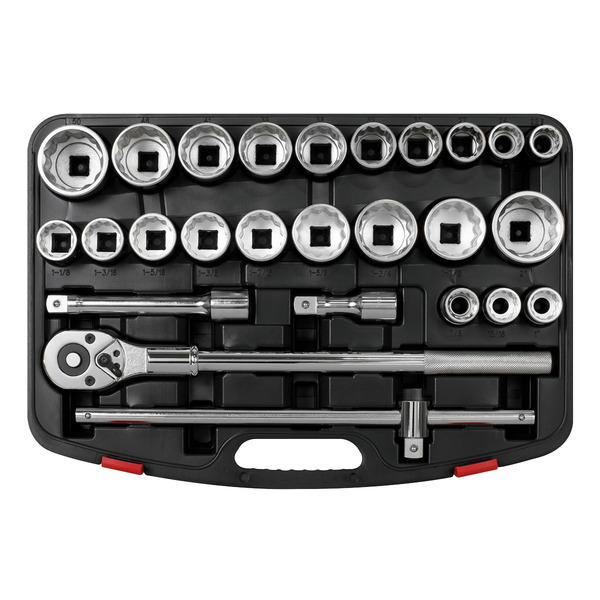Sealey Premier Metric/Imperial Socket Set 3/4