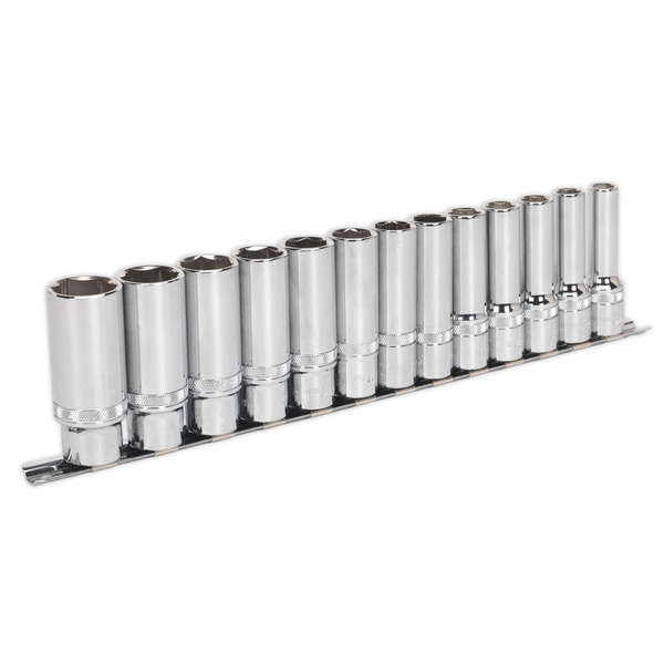 Sealey AK2745 Premier Deep Lock-On&trade; Socket Set 1/2