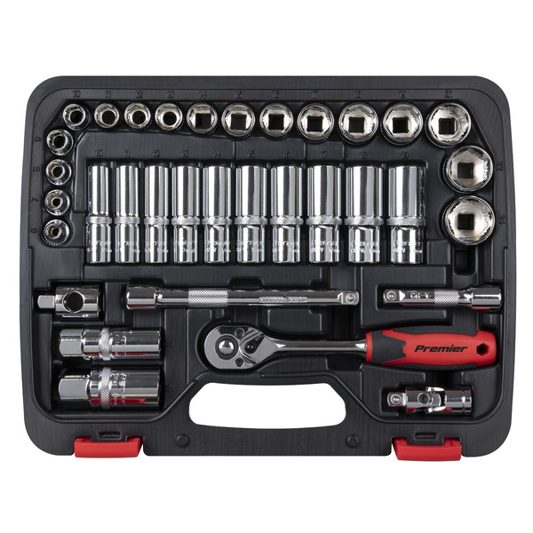Sealey AK27481 Premier Lock-On™ Socket Set 3/8