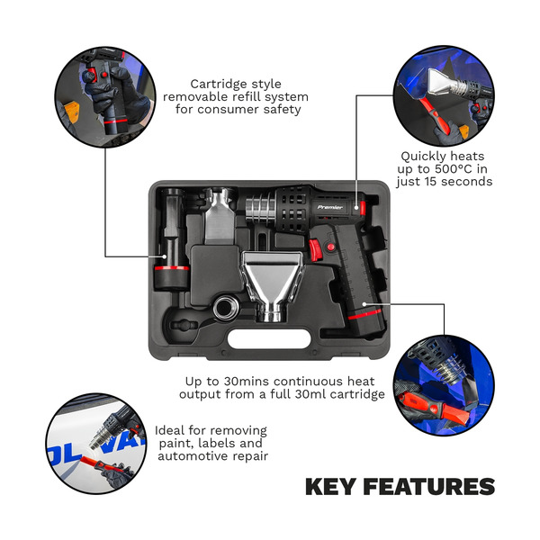 Sealey AK2975 Butane Heat Gun