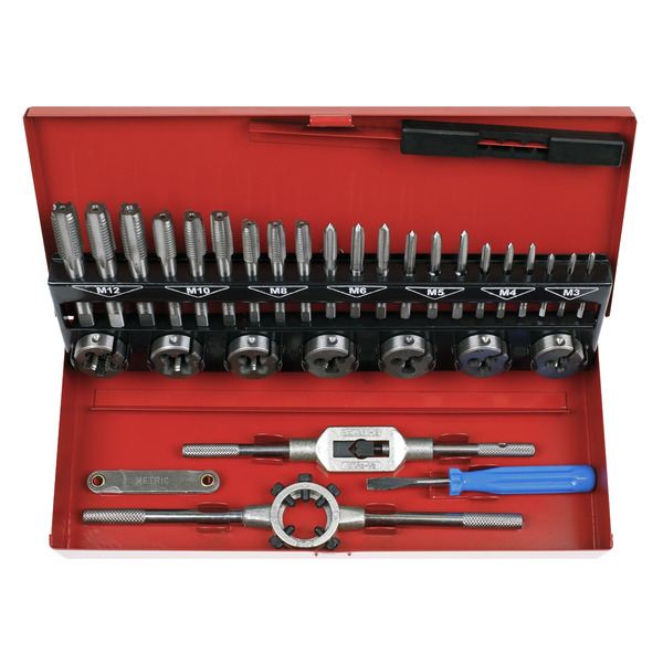 Metric Tap & Die Set Split Dies 32pc