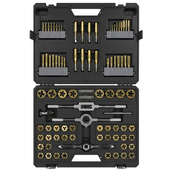Sealey AK3086HIM Premier Metric/Imperial Hexagonal Tap & Die Set 86pc