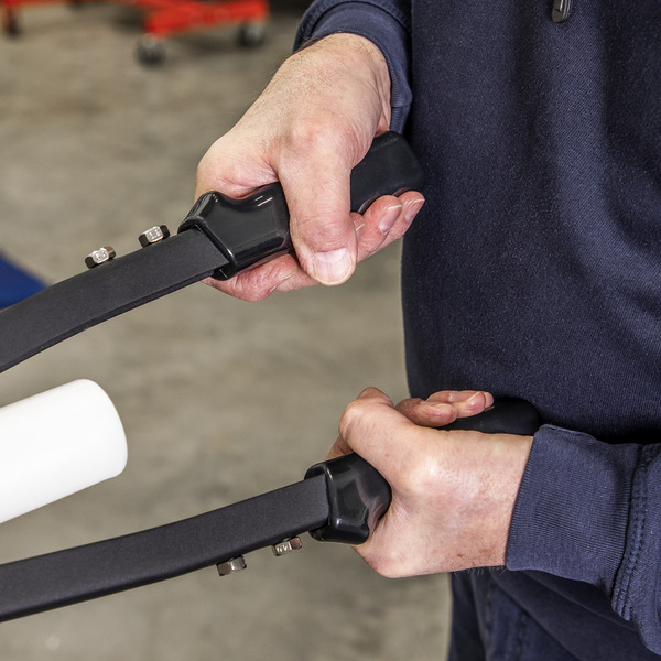 Sealey AK3981 Heavy-Duty Long-Arm Riveter with Collection Bowl