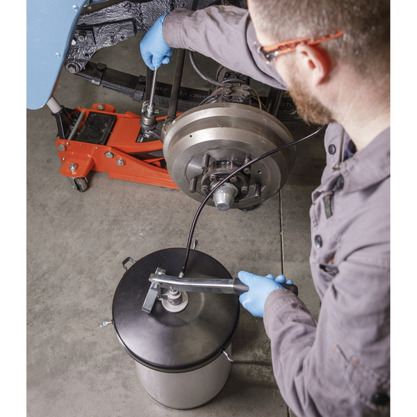 Sealey AK455 Extra-Heavy-Duty Grease Pump with Follower Plate 12.5kg