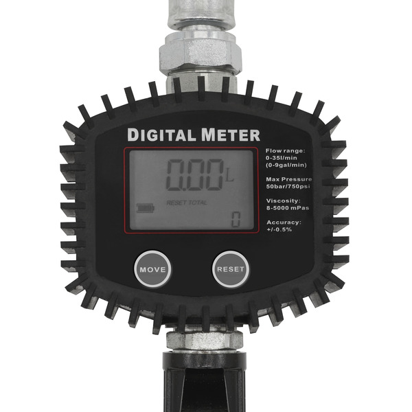 Oil Hose End Gun with Digital Meter