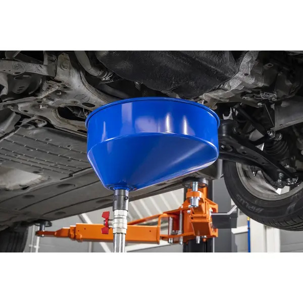 Sealey AK459DX Air Discharge Mobile Oil Drainer with Probes 90L