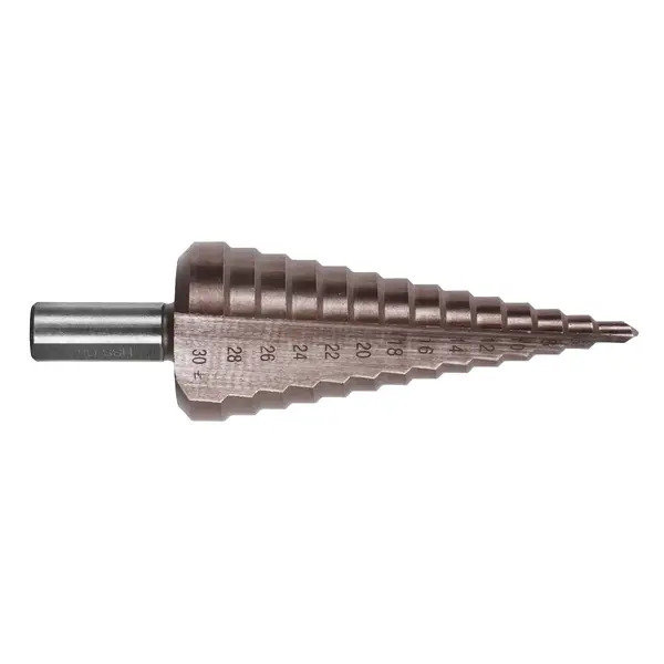Sealey AK4732 Straight Flute HSS Cobalt Step Drill Bit 4-30mm