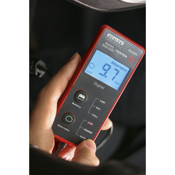 Battery & Alternator Tester with LCD Screen 12V