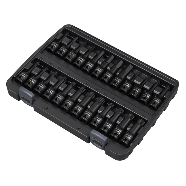 Sealey AK56000 Premier Hex/TRX-Star*/Spline Impact Socket Bit Set 1/2