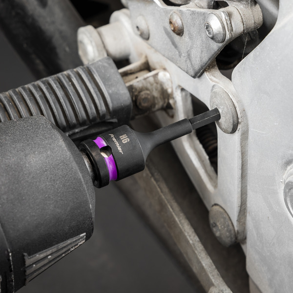 Sealey AK56001 Premier Hex Impact Socket Bit Set 1/2