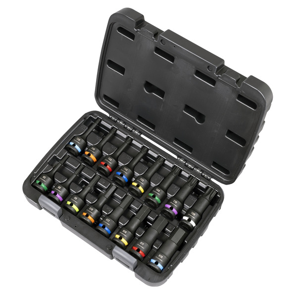 Sealey AK56005 Premier Hex & TRX-Star* Impact Socket Bit Set 1/2