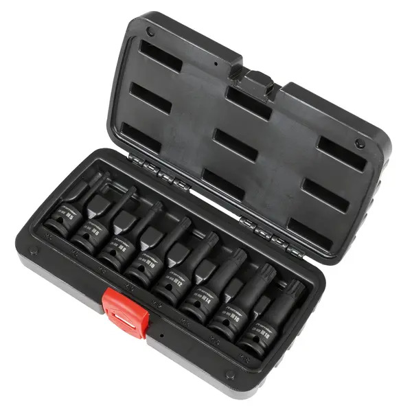 Sealey AK5604 Premier Spline Impact Socket Bit Set 1/2
