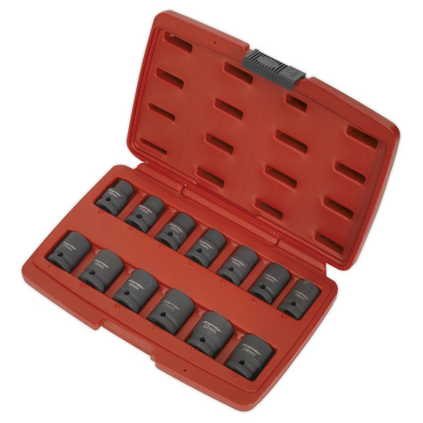 Sealey AK5613TD Premier Total Drive&reg; Impact Socket Set 1/2