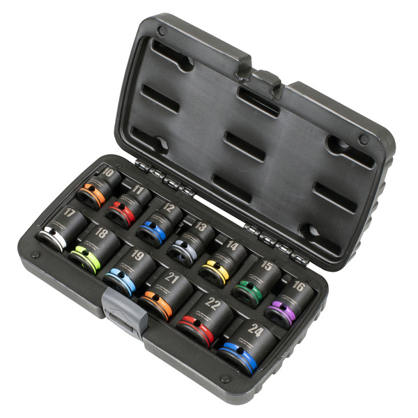 Sealey AK56160M Lock-On&trade; Impact Socket Set 1/2