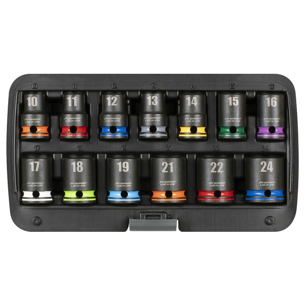 Sealey AK56160M Lock-On&trade; Impact Socket Set 1/2