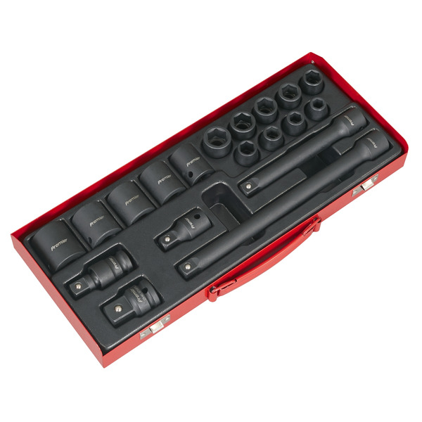 Sealey AK5619M Premier Impact Socket Set 1/2