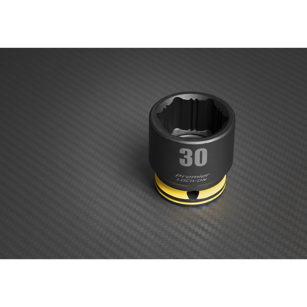 Sealey AK5636M Lock-On&trade; Standard & Deep Impact Socket Set 34pc 1/2